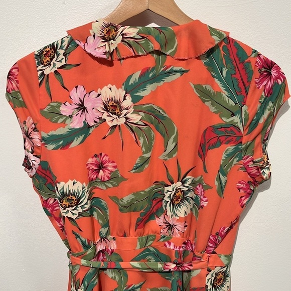 Sunday best tropical print savoy dress - size 0 - Picture 6 of 11